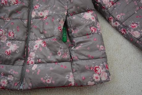 Oboustranná zimní bunda benetton, benetton,128