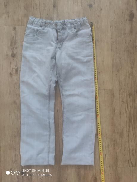 Vyteplene kalhoty 134/140, pepperts,140