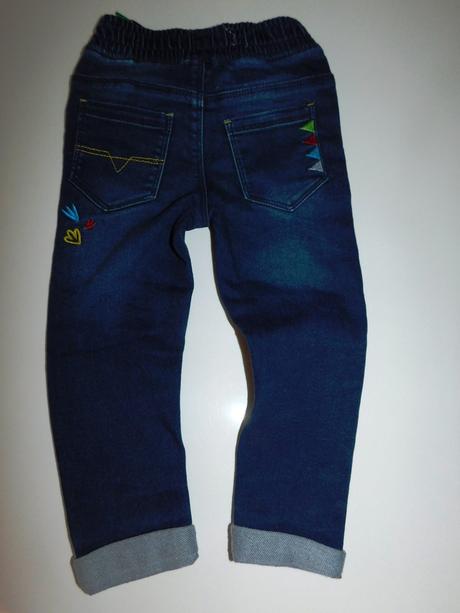 Chlapecké elastické kalhoty-jeggíny, st. bernard,98