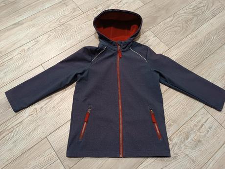 Modrá unisex bunda 128, topolino,128