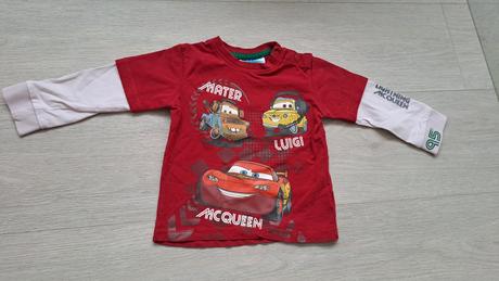 Dětské tričko c&a disney cars, vel. 86, c&a,86