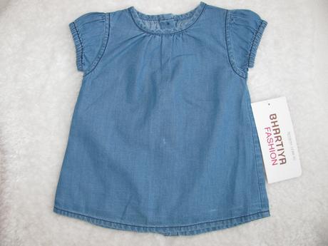 Krásné šatičky z tenké letní džínoviny, 68