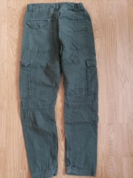 Chlapecké zateplené kalhoty h&m vel.152, h&m,152