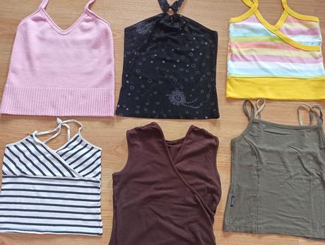 Trika crop topy od vel.140-158, 140