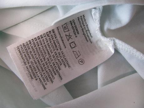 Crop top bavlněné tričko h&m, h&m,140