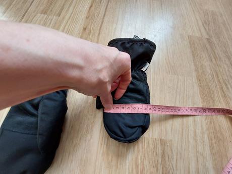 Teplé rukavice palčáky, vel. 2, 116