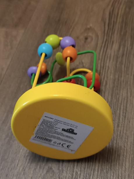 Dětská dřevěná zatloukačka, 2x dřevěný labyrint,