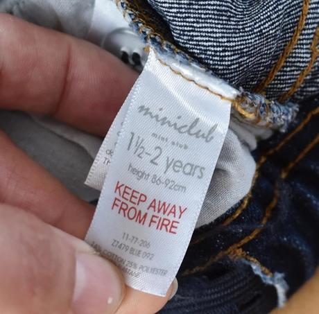 Džíny vel. 18 - 24 m, miniclub,92