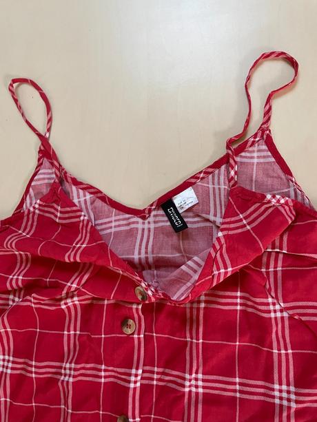 Káro propínací šaty, vel xl možná l/xl, hm divided, h&m,xl