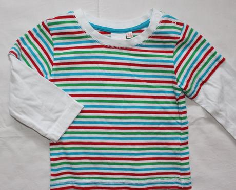 Bf54. pruhované tričko 3-6 měs., debenhams,68