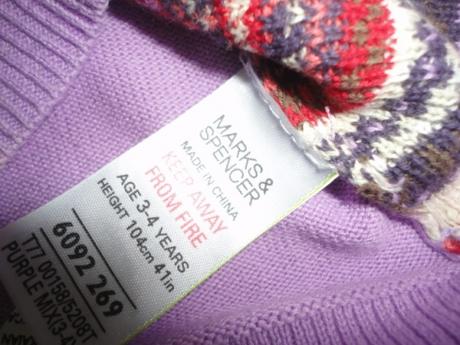 Nádherný svetr marks+spencer, vel. 3-4 roky, marks & spencer,98