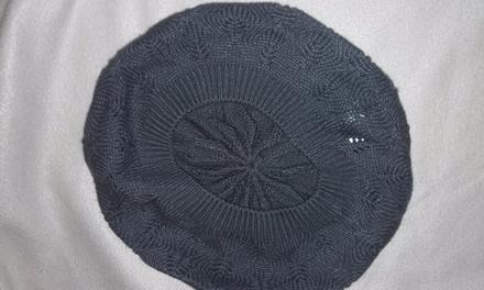 Sivá baretka - nenosená, 128