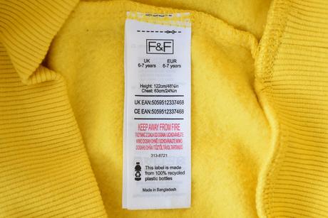 Mikina vel. 6 - 7 let, f&f,122