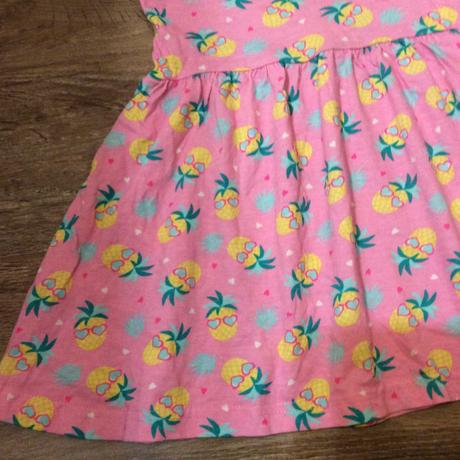 Bavlněné šaty s veselými ananasy, primark,104