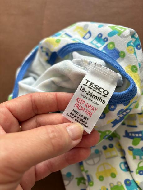 Overal letní s auty - v.18/24 měs, tesco,92