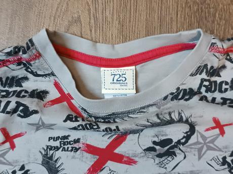 5x chlapecká trička s dlouhým rukávem,vel.146/152, 146