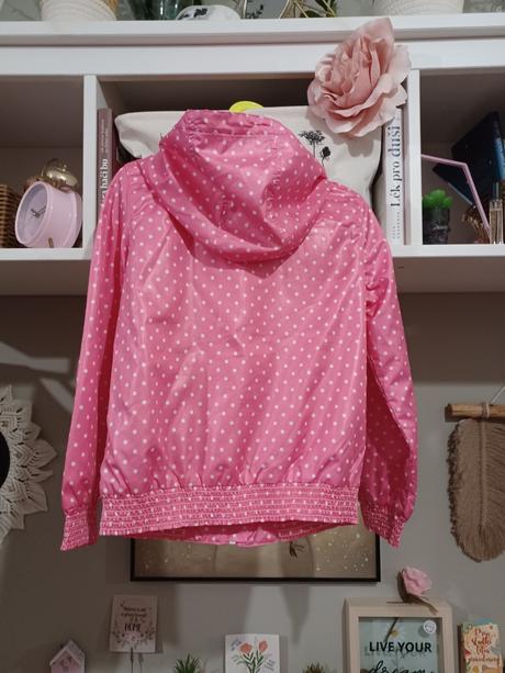 Neonová šusťákovka h&m, h&m,128