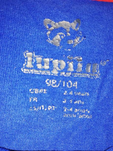 Triko dl.rukáv 98/104, lupilu,98