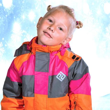 Lyžařská bunda pidilidi dívčí pruhovaná vel. 140, pidilidi,140