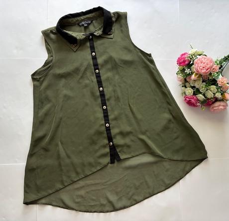 Top šifonový - v.12/13 let, 158