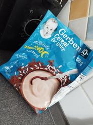 GERBER Cereal mléčná kaše kakaová na dobrou noc