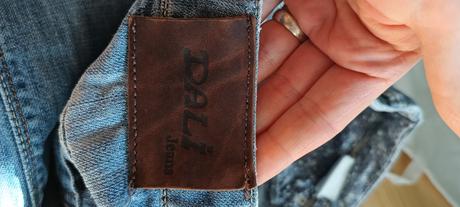 Dámské světlé rifle, denim,m