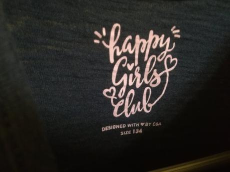 Bavlněné šaty s holčičkou, c&a,134