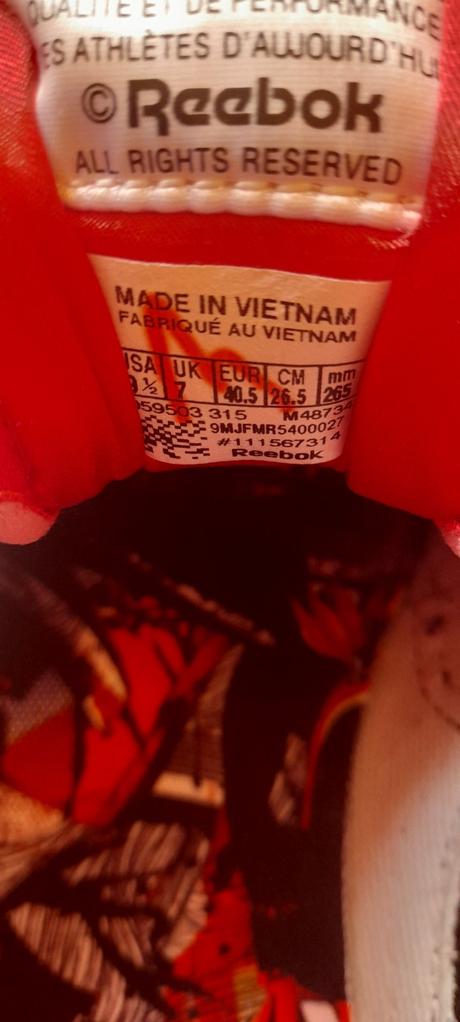 Reebok w ventilator olka tenisky, reebok,41