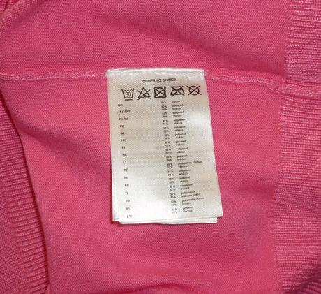 Růžový tenký svetřík s krátkým rukávem takko, takko,xs