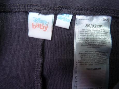 Teplejší legíny s mínnie vel. 92, disney,92