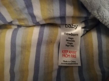 Kombinéza zimní kojenecká, vel. 56., 56