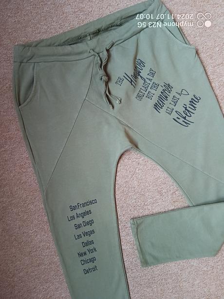 Harémky - nasrávačky khaki,