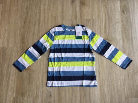 Pruhované triko, h&m,110