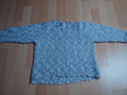 Svetr - ručně pletený - žíhaný, vel. 3 roky, 98