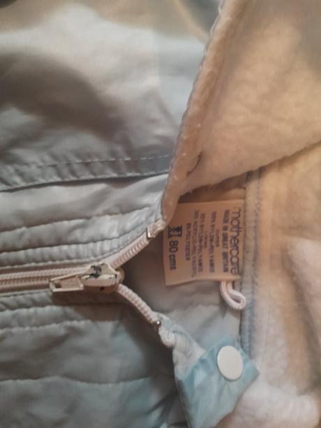 Dětská prošívaná bundička, vel. 74-80, mothercare,80