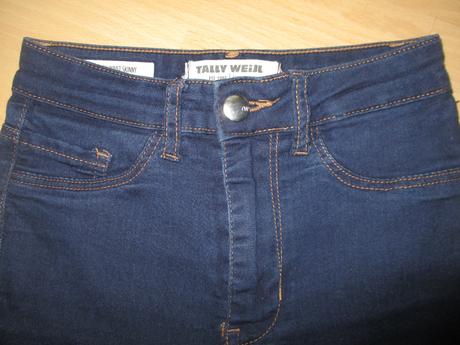 Tm.modré skinny 34 nebo 146/152, tally weijl,152