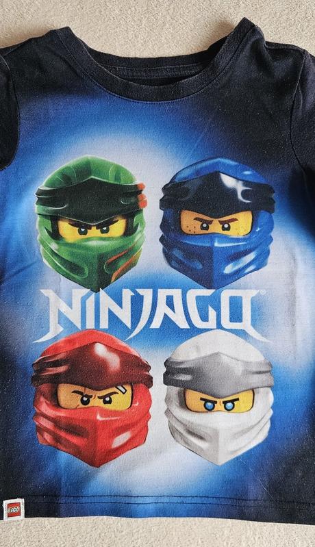 6x chlapecké tričko 110/116/122 ninjago,dinosaurus, 116
