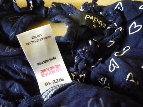 Lehká halenka se srdíčky, papaya,xxl