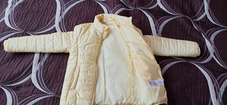 Prošívaná bunda žlutá, 140