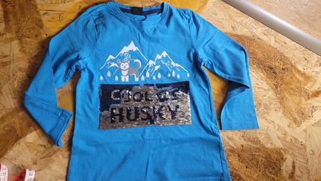 Trička s dlouhým rukávem a tepláky, 110