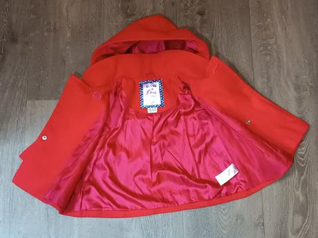 Flaušový dívčí kabátek f&f, vel. 80/86, f&f,80