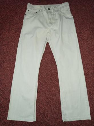 Krémové kalhoty c&a 34/30, c&a,m