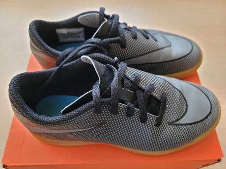 Sálové boty zn. nike šedo-černé, nike,33