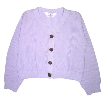 Lila svetřík vel. 10-12let, h&m,146