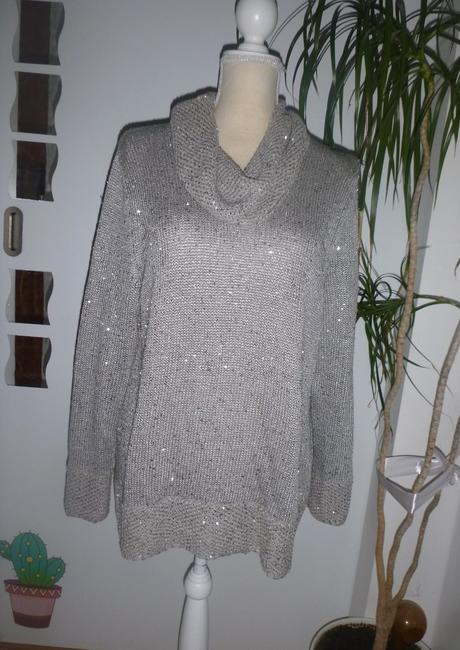 Blýskavý rolák -vel.xl-xxl, xl