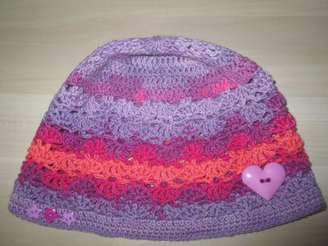 Čepička s šátečkem 5-8 let, 116 / 122 / 128 / 134