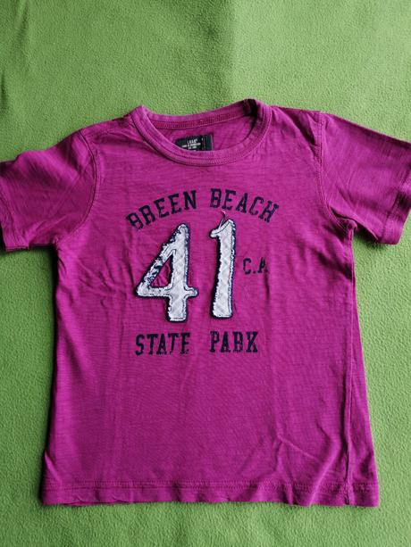 Tričko s číslicí, h&m,110