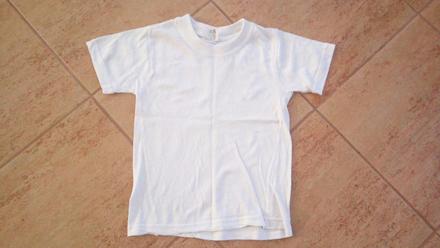 Tričko - bílé, vel. 110, 110