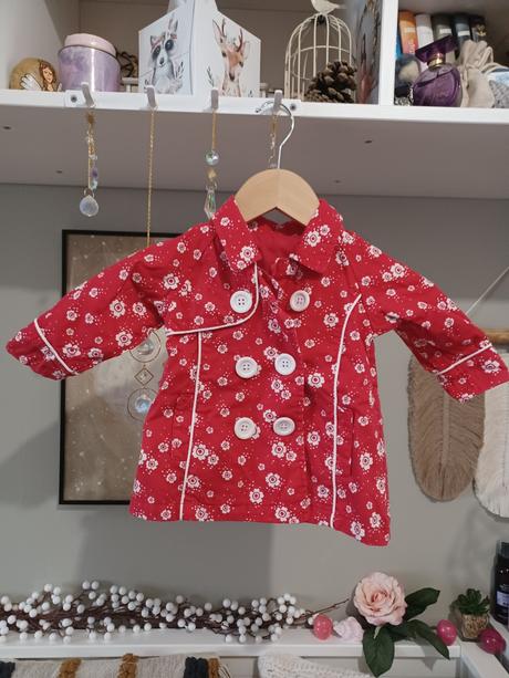 Kytičkový jarní kabátek 3-6m, george,68
