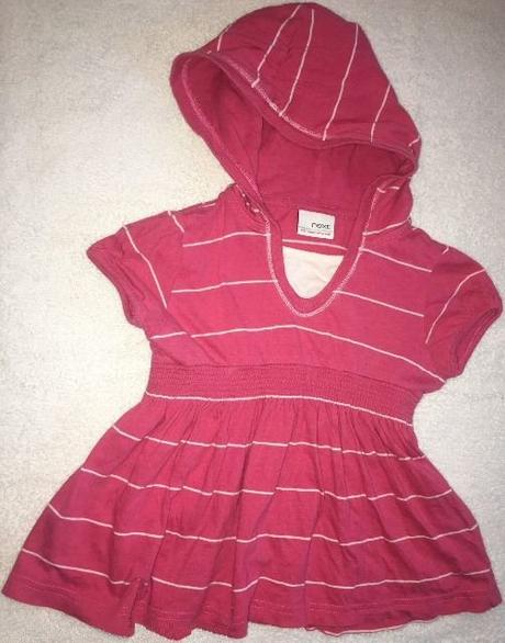 Letní tunika-top-triko tyrkys modrá či růžová 2-3y, next,98